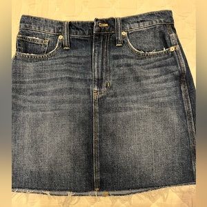 Madewell denim skirt size 26